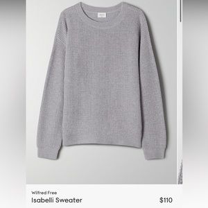 Aritzia Wilfred Isabelli Sweater